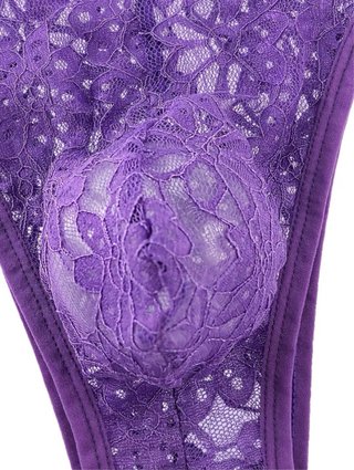 3 Tangas de Red Transparentes para Hombre - Tallas