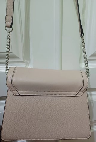 Bolso Guess Beige Cadena