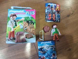Playmobil Leñador 5412