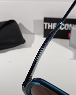 Occhiali Ray Ban Corrigan Blu Trasparent