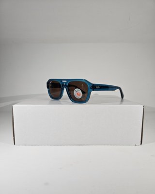 Occhiali Ray Ban Corrigan Blu Trasparent