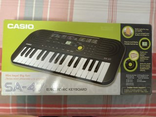 Teclado Casio SA-47 Electrónico