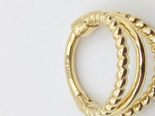 Pendientes Tous Oro 18k Triple Aro
