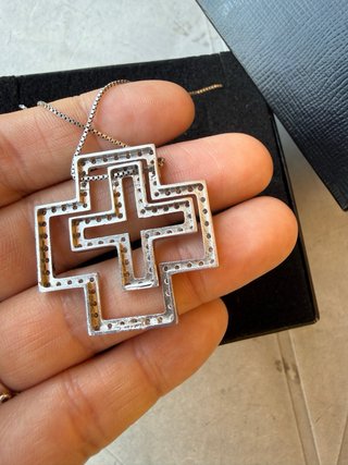 Collana Croce Argento 925
