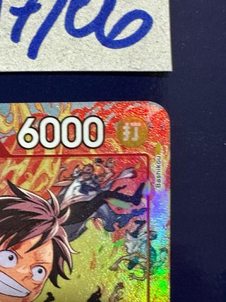 Luffy OP16-015 AA Carta One Piece