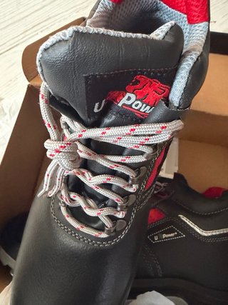 Scarpe antinfortunistiche U-Power nere/rosse Tg 45