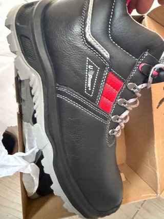 Scarpe antinfortunistiche U-Power nere/rosse Tg 45