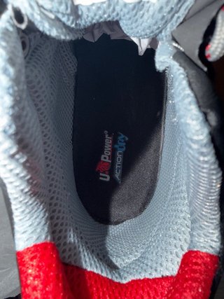 Scarpe antinfortunistiche U-Power nere/rosse Tg 45