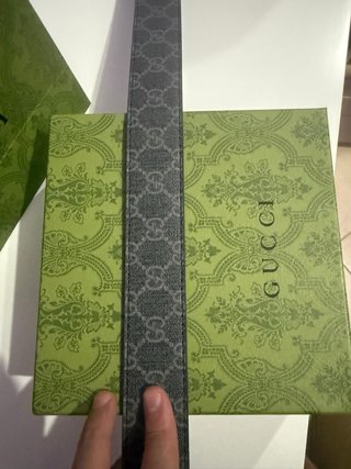 Cintura Gucci GG Supreme Nera