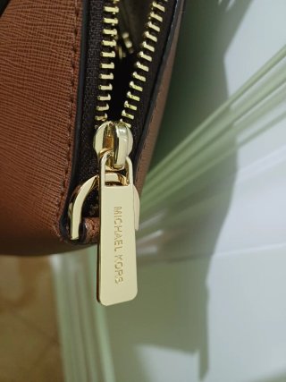 Bolso Michael Kors Marrón y Dorado