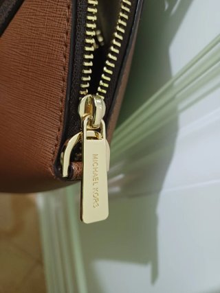 Bolso Michael Kors Marrón y Dorado