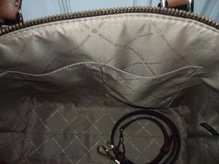 Bolso Michael Kors Marrón y Dorado