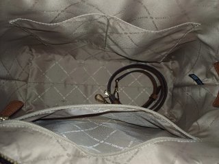Bolso Michael Kors Marrón y Dorado