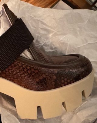 UNITED NUDE Zapatos Altos Marrones y Rosas