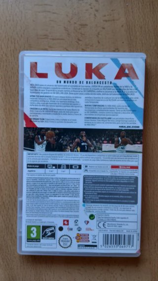 Juego Nintendo Switch NBA 2K22