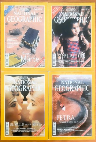 Colección NATIONAL GEOGRAPHIC año 1998