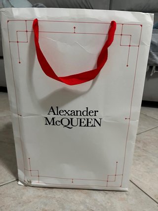 Alexander McQueen Scarpe Donna Blu/Bianco