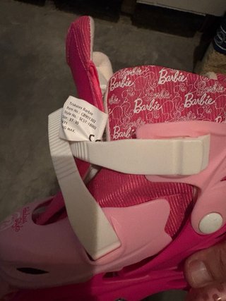 Patines Barbie 3 Ruedas Ajustables