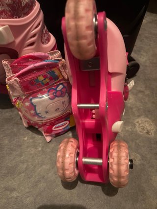 Patines Barbie 3 Ruedas Ajustables