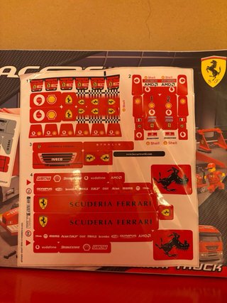 Lego Racers Camión Ferrari 8654