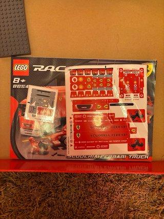 Lego Racers Camión Ferrari 8654