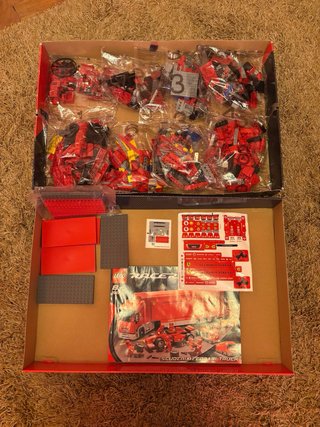 Lego Racers Camión Ferrari 8654