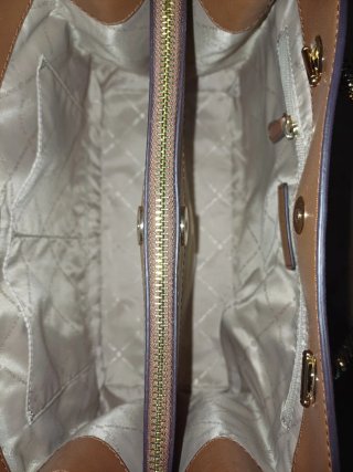 Bolso Michael Kors Blanco y Marrón