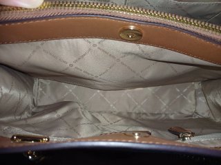 Bolso Michael Kors Blanco y Marrón
