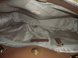 Bolso Michael Kors Blanco y Marrón