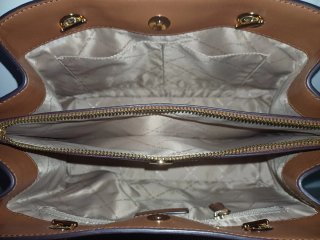 Bolso Michael Kors Blanco y Marrón