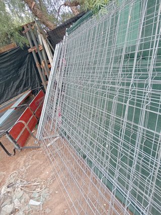 Vallas de obra metálicas