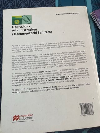 Operacions administratives i documentació sanit...