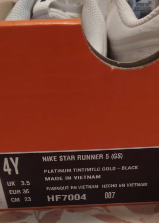 Nike Star Runner Talla 36 Niña