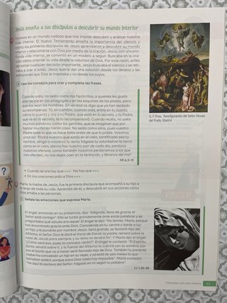 Religión Católica, 2 Secundaria, Comunidad de M...