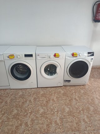 Lavadora Samsung y Horno Vitrocerámica