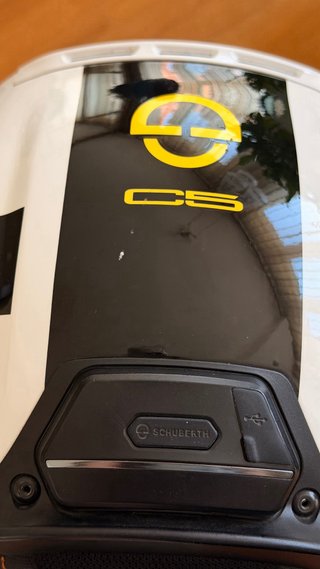 Casco Schubert C5 Eclipse Talla M + intercom.