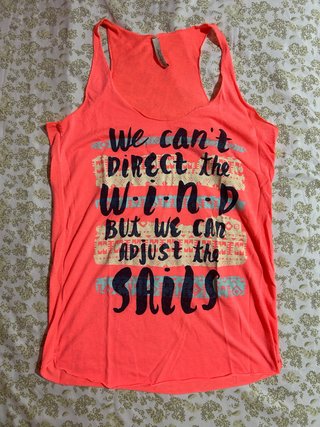 Camiseta tirantes Stradivarius talla M neon