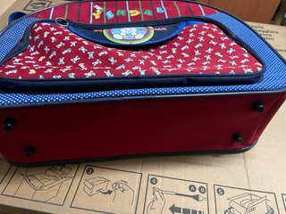 Bolsa de viaje infantil con conejitos