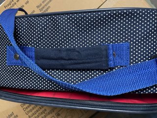 Bolsa de viaje infantil con conejitos