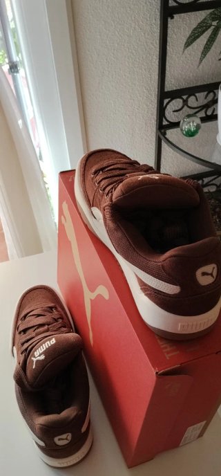 Zapatillas Puma Unisex Marrones Talla 46