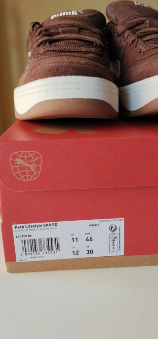 Zapatillas Puma Unisex Marrones Talla 46
