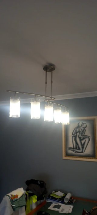2 Lámparas de techo  Marca Romluxe