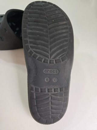 Sandalias Crocs Negras Talla 8 10 ( talla 41,5)