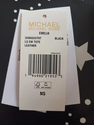 Bolso Michael Kors Negro Piel