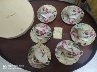 Servizio Tazzine Caffè Melograno