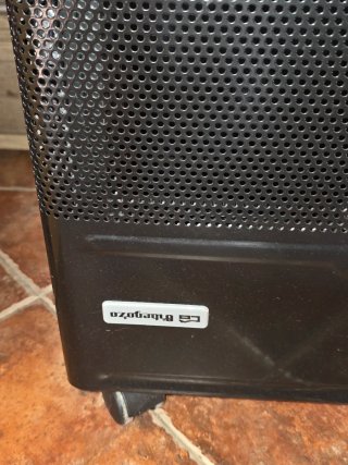 Estufa Gas Catalítica Negra y Azul