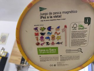Juego de pesca magnético infantil