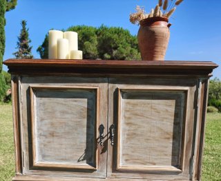 Mueble vintage madera 100x50x130 cm