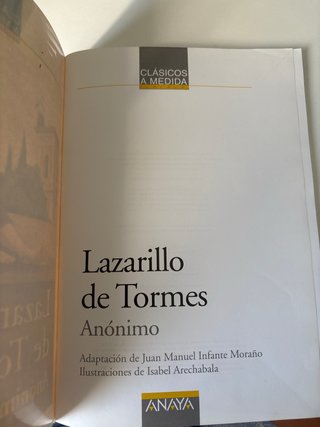 Lazarillo de Tormes