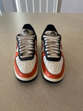 Zapatillas Nike Air Force 1 Naranja/Blanco
